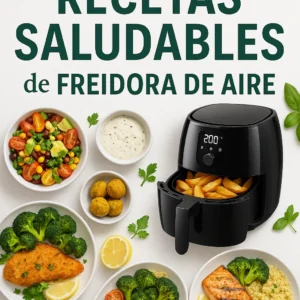 Receta saludables de freidora de aire