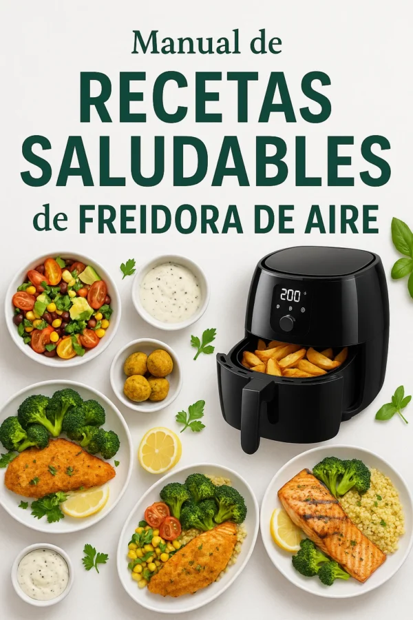 Receta saludables de freidora de aire